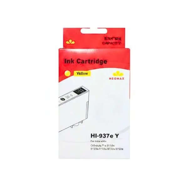 ГЛАВА ЗА HP OfficeJet Pro 9110/9120/9130/9720/9730 Series - Yellow - /937/ - 4S6W4NE - PN HI-937EY - NEOMAX