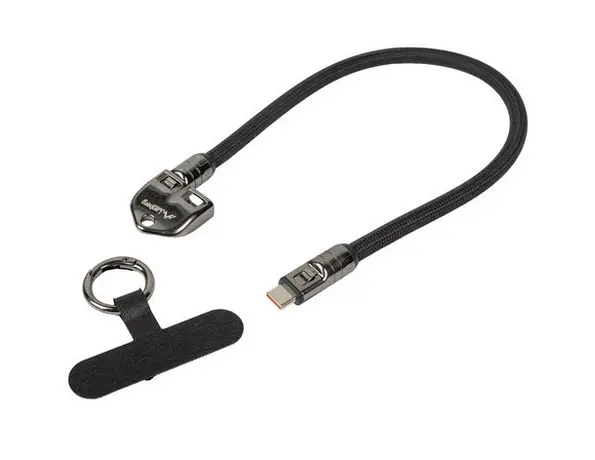 Кабел, Lanberg USB-C M/M 2.0 cable 0.3m, black