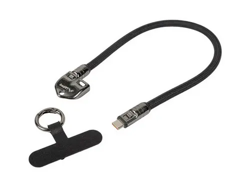 Кабел, Lanberg USB-C M/M 2.0 cable 0.3m, black