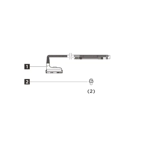 Аксесоар, Lenovo ThinkSystem SR650/a V4 x16 Gen5 High Power Cable Riser Slot 3 & 6 Option Kit