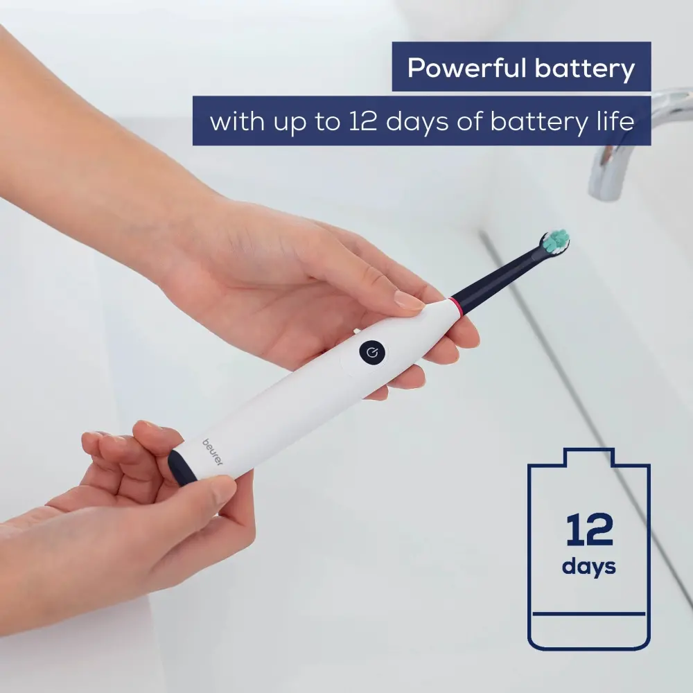 Електрическа четка за зъби, Bundle TB 15 Electric toothbrush+ 4 pcs. Sensitive - image 4