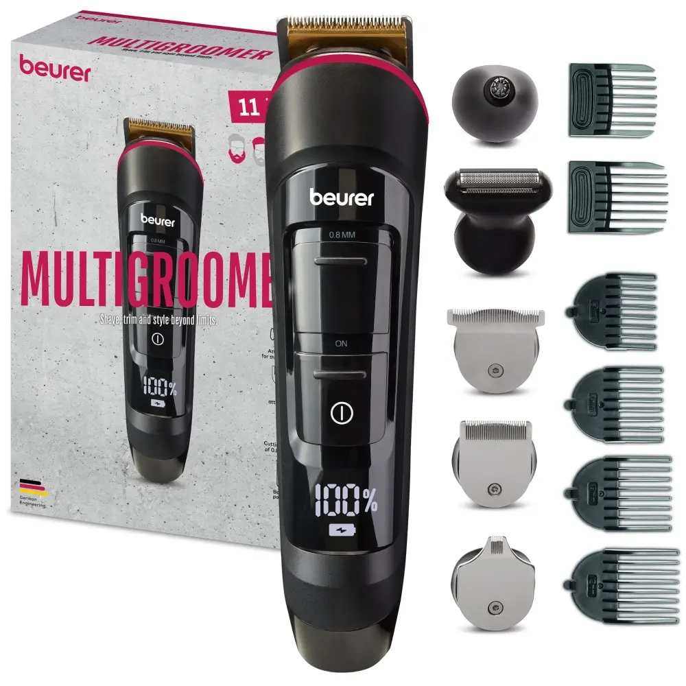 Машинка за подстригване, Beurer MN9X Multigroomer & Beurer LS 06 luggage scale - image 9