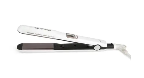 Преса, Rowenta SF7660F0 Liss & Curls Premium Care, cashemere keratin coating, ionic function, liss optimizer (silicon strip), LCD screen, 2 settings (130-200C), fast heat up (30'), auto-off (60"), lock system, floating plates - image 3