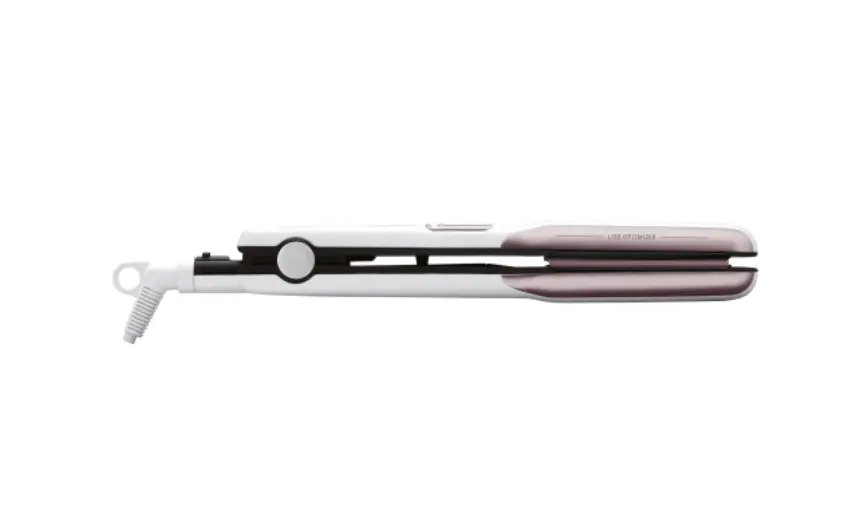 Преса, Rowenta SF7660F0 Liss & Curls Premium Care, cashemere keratin coating, ionic function, liss optimizer (silicon strip), LCD screen, 2 settings (130-200C), fast heat up (30'), auto-off (60"), lock system, floating plates - image 5