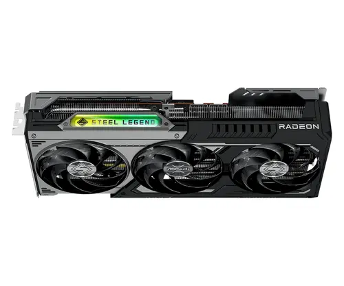 Видео карта ASRock Radeon RX 9070 GRE Steel Legend Dark 12GB OC GDDR6 - image 3