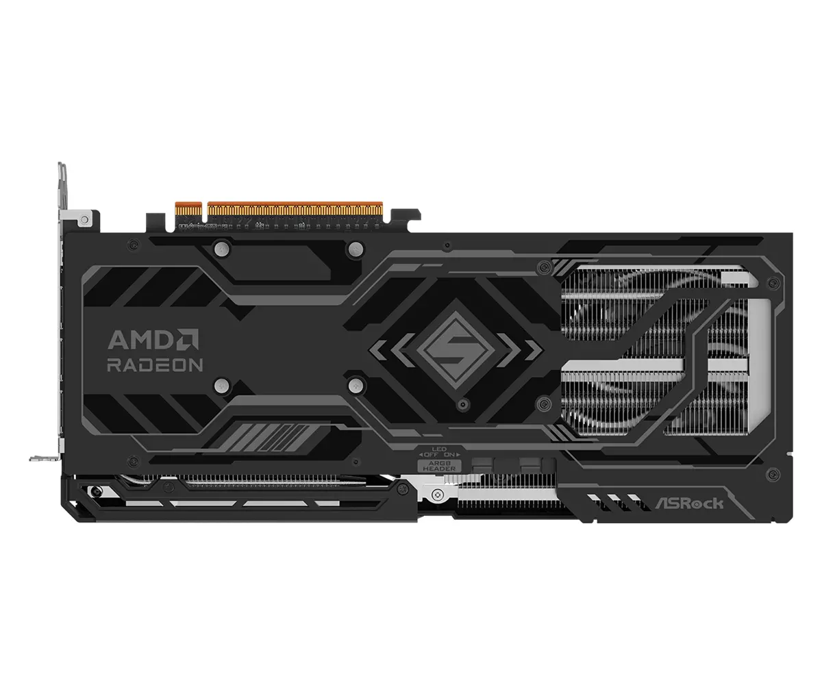 Видео карта ASRock Radeon RX 9070 GRE Steel Legend Dark 12GB OC GDDR6 - image 4