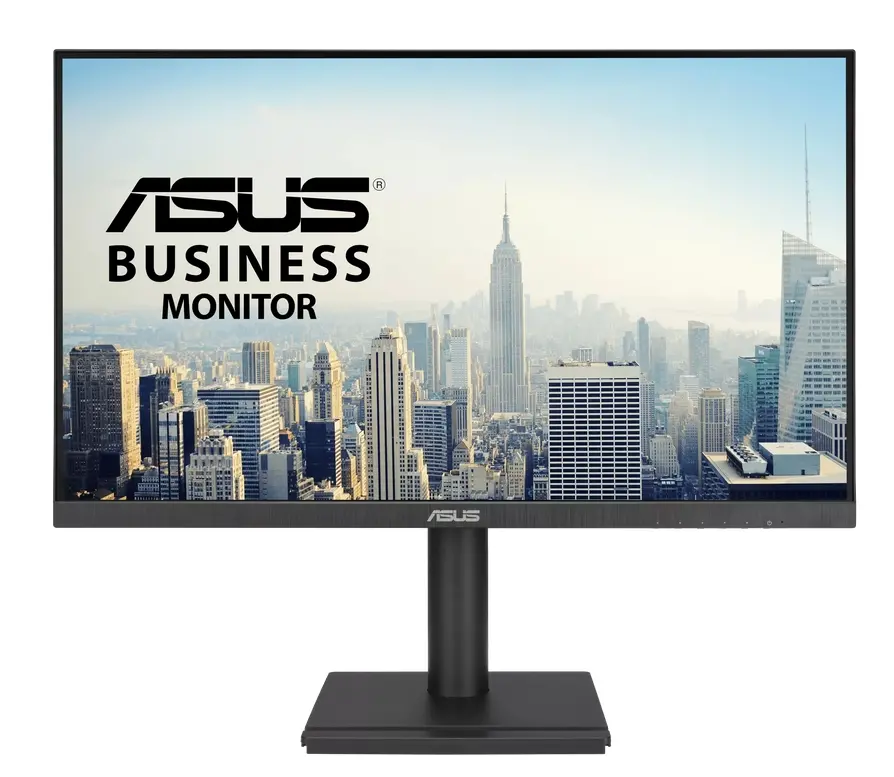 Монитор, Asus VA27DQFS Business Monitor, 27", IPS, Full HD, Frameless, 100Hz, Adaptive-Sync, 1ms MPRT, HDMI, DP, VGA, Low Blue Light, Flicker Free, Ergonomic Design, Wall Mountable, Black