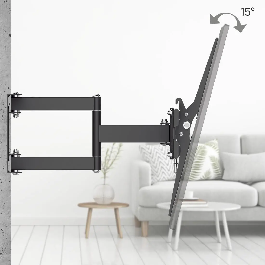 Стенна стойка за TV Hama, 191 cm (75”), до 40 kg - image 10