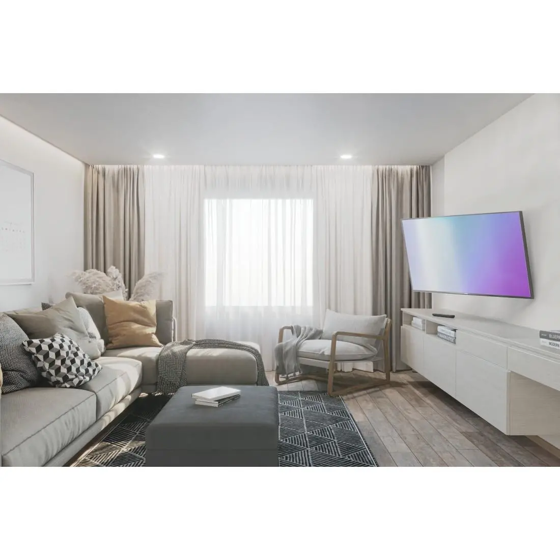 Стенна стойка за TV Hama, 191 cm (75”), до 40 kg - image 5