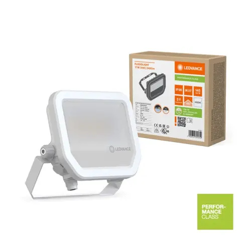 LED ПРОЖЕКТОР FL 20 P 17W 2K4LM 840 PS SY100 WT LEDVANCE - БЯЛ