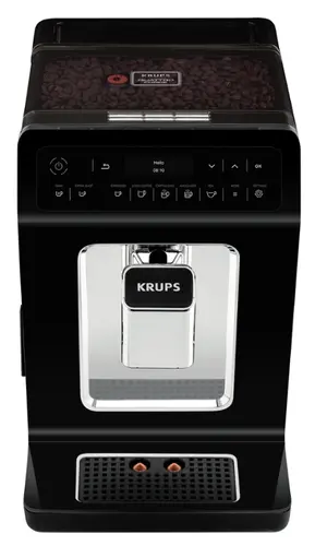 Кафеавтомат, Krups EA890810, Evidence Fully Auto Espresso Machine, 1450W, Led display, 2.3l water tank, black/chrome - image 1