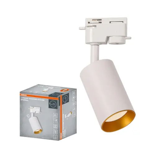 ЕЛЕГАНТЕН LED СПОТ 1PHASE TRACKING SPOT ETERNAL GU10 WHITE AND GOLD LEDVANCE