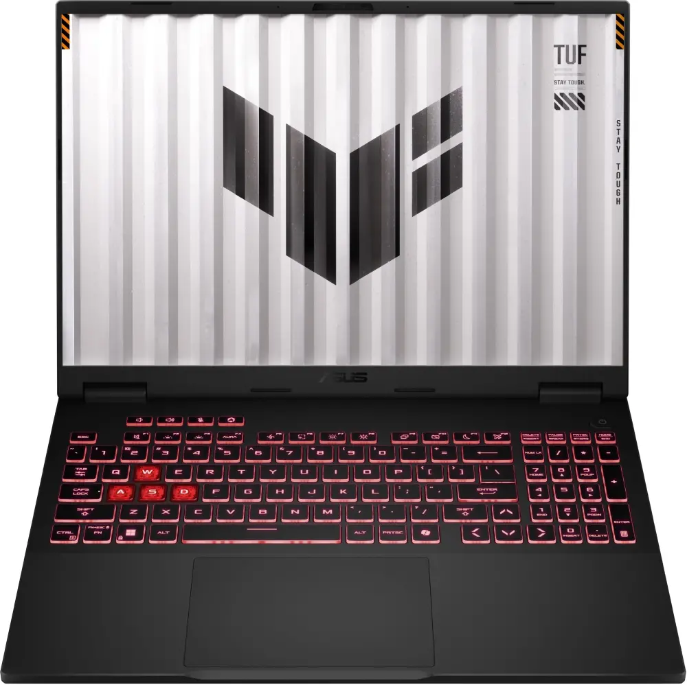Лаптоп, Asus TUF A16 FA608UMI-TU166,AMD Ryzen 7 260 3.8GHz (24MB Cache, up to 5.1 GHz, 8 cores, )16.0 WUXGA 1920X1200 16:10 Bend+300nits, AG,144Mhz,16GB DDR5 5600 so-dim ,512 GB PCIe 4.0,RTX 5060 8GB GDDR7, Wi-Fi 6e,Backlit Kbd, no OS, Jaeger Gray - image 1