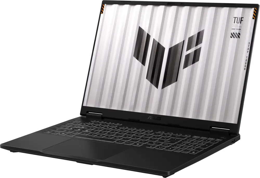 Лаптоп, Asus TUF A16 FA608UMI-TU166,AMD Ryzen 7 260 3.8GHz (24MB Cache, up to 5.1 GHz, 8 cores, )16.0 WUXGA 1920X1200 16:10 Bend+300nits, AG,144Mhz,16GB DDR5 5600 so-dim ,512 GB PCIe 4.0,RTX 5060 8GB GDDR7, Wi-Fi 6e,Backlit Kbd, no OS, Jaeger Gray - image 3