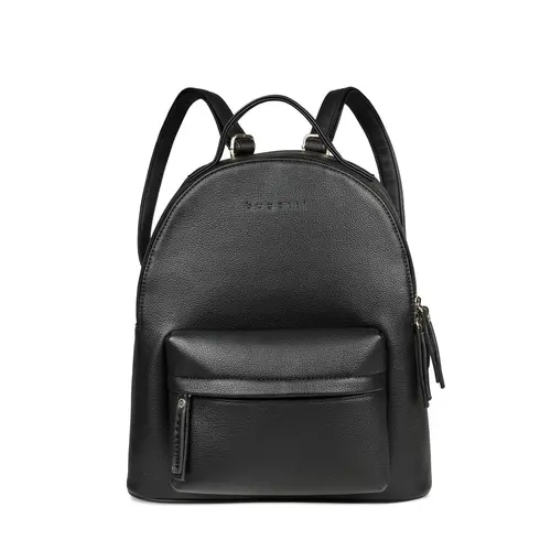 Rucsac de damă Bugatti Mare 3.0, piele ecologică, negru - 1
