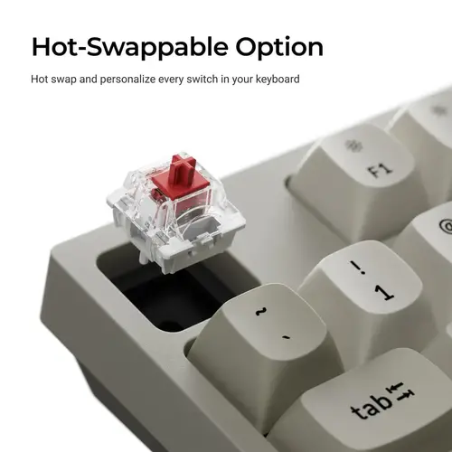 Геймърска Механична клавиатура Keychron C1 Pro 8K QMK - Super Banana Switch - image 2