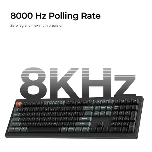 Безжична механичка клавиатура Keychron V6 Ultra 8K - Silk POM Switch Red - image 1