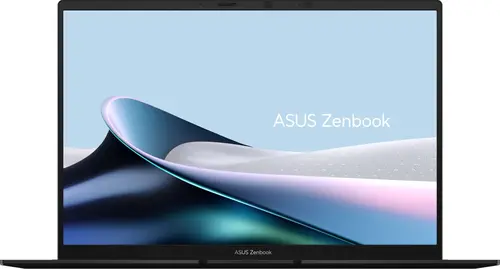 Лаптоп, Asus Zenbook UM3406GA-QD246WNA, AMD Ryzen 7 445 ,2.0GHz (14MB Cache, up to 4.6GHz, 6 cores, 12 Threads), 14.0 OLED WUXGA(WU) 1920X1200 16:10,LPDDR5X 16GB ( on board ),512GB SSD G4, Windows 11, Jade Black, Sleev, no adapter - image 1