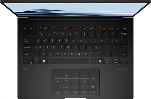 Лаптоп, Asus Zenbook UM3406GA-QD246WNA, AMD Ryzen 7 445 ,2.0GHz (14MB Cache, up to 4.6GHz, 6 cores, 12 Threads), 14.0 OLED WUXGA(WU) 1920X1200 16:10,LPDDR5X 16GB ( on board ),512GB SSD G4, Windows 11, Jade Black, Sleev, no adapter - image 5