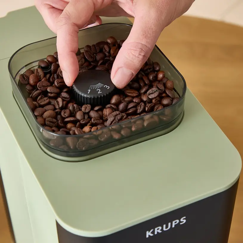 Кафеавтомат, Krups SA401LE0 Coffee Crush + Lichen Eu - image 2