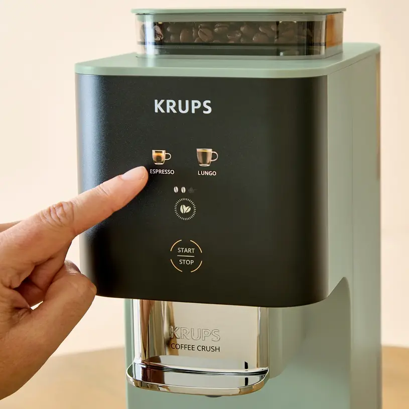 Кафеавтомат, Krups SA401LE0 Coffee Crush + Lichen Eu - image 3