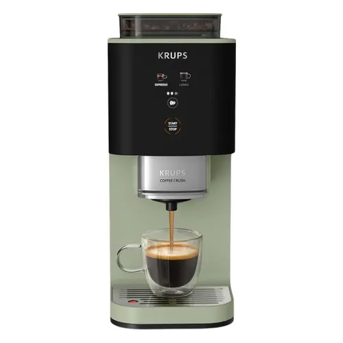 Espressor automat, Krups SA401LE0 Coffee Crush + Lichen Eu - 1