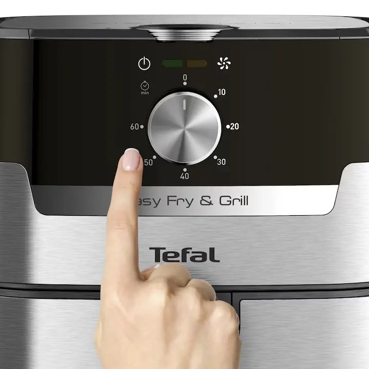 Уред за здравословно готвене, Tefal EY501D15 Easy Fry & Grill Meca Ss Eu - image 2