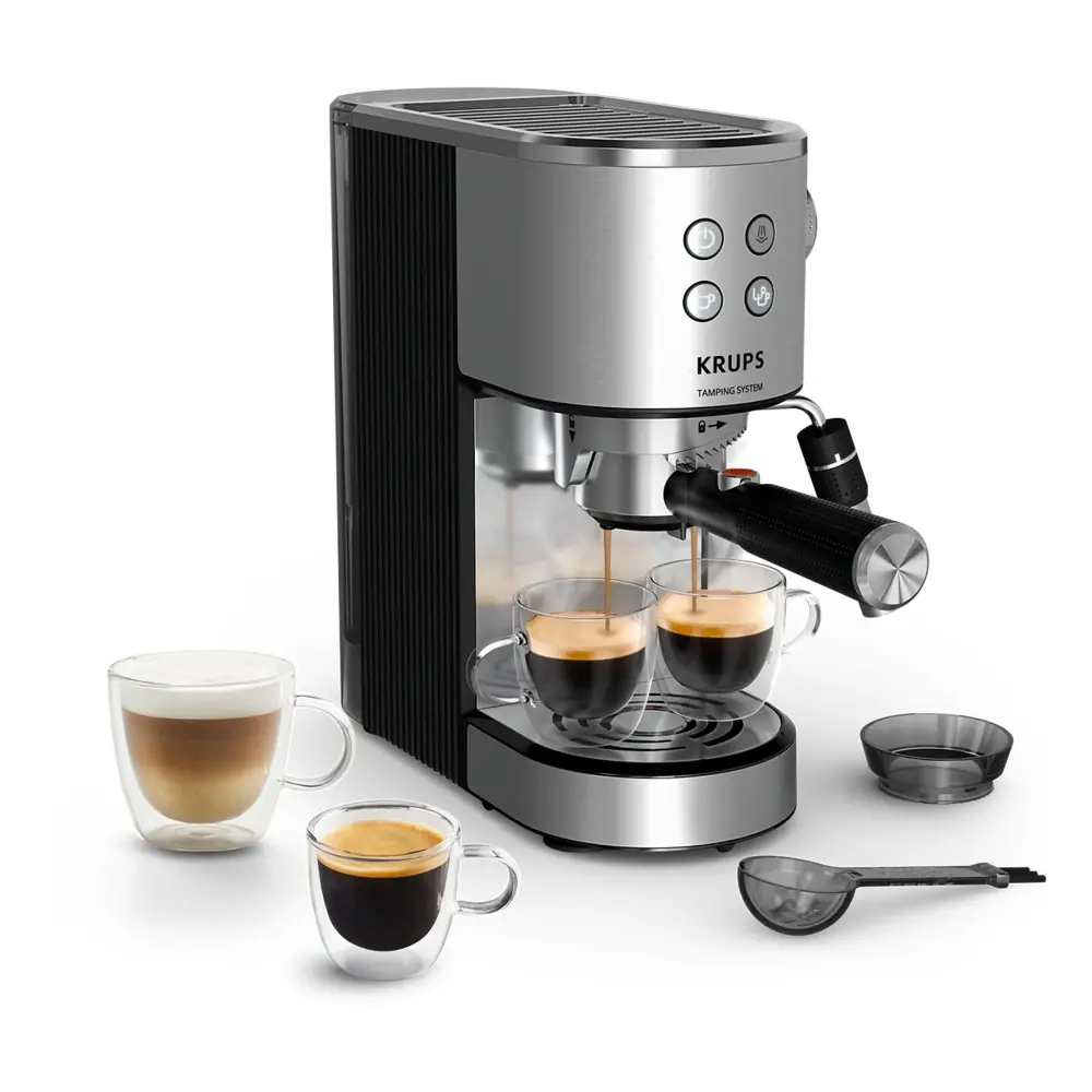 Кафемашина, Krups XP499EE0 Esp Virtuoso+Autotamping Eu