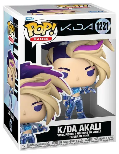 Фигура Funko POP! Games: League of Legends - K/DA Akali #1221 - image 1