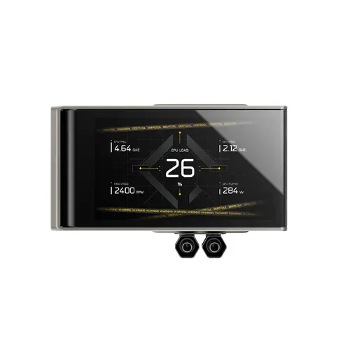 DeepCool водно охлаждане Water Cooling LT360 VISION ARGB - 4.5 inch IPS LCD screen - LGA1851/AM5 - image 2