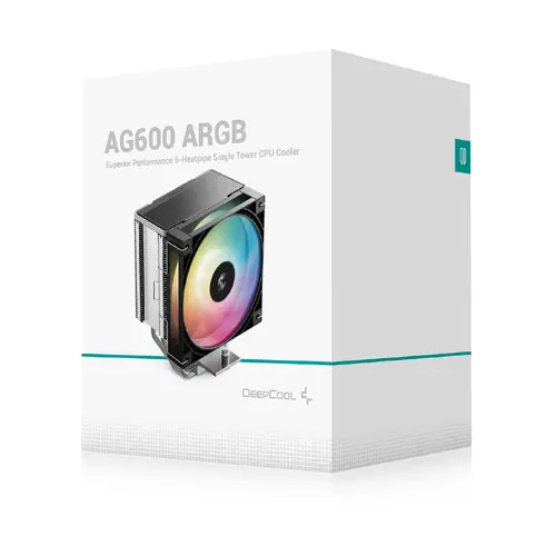 DeepCool охладител CPU Cooler AG600 - Addressable RGB - LGA1851/AM5 - image 8