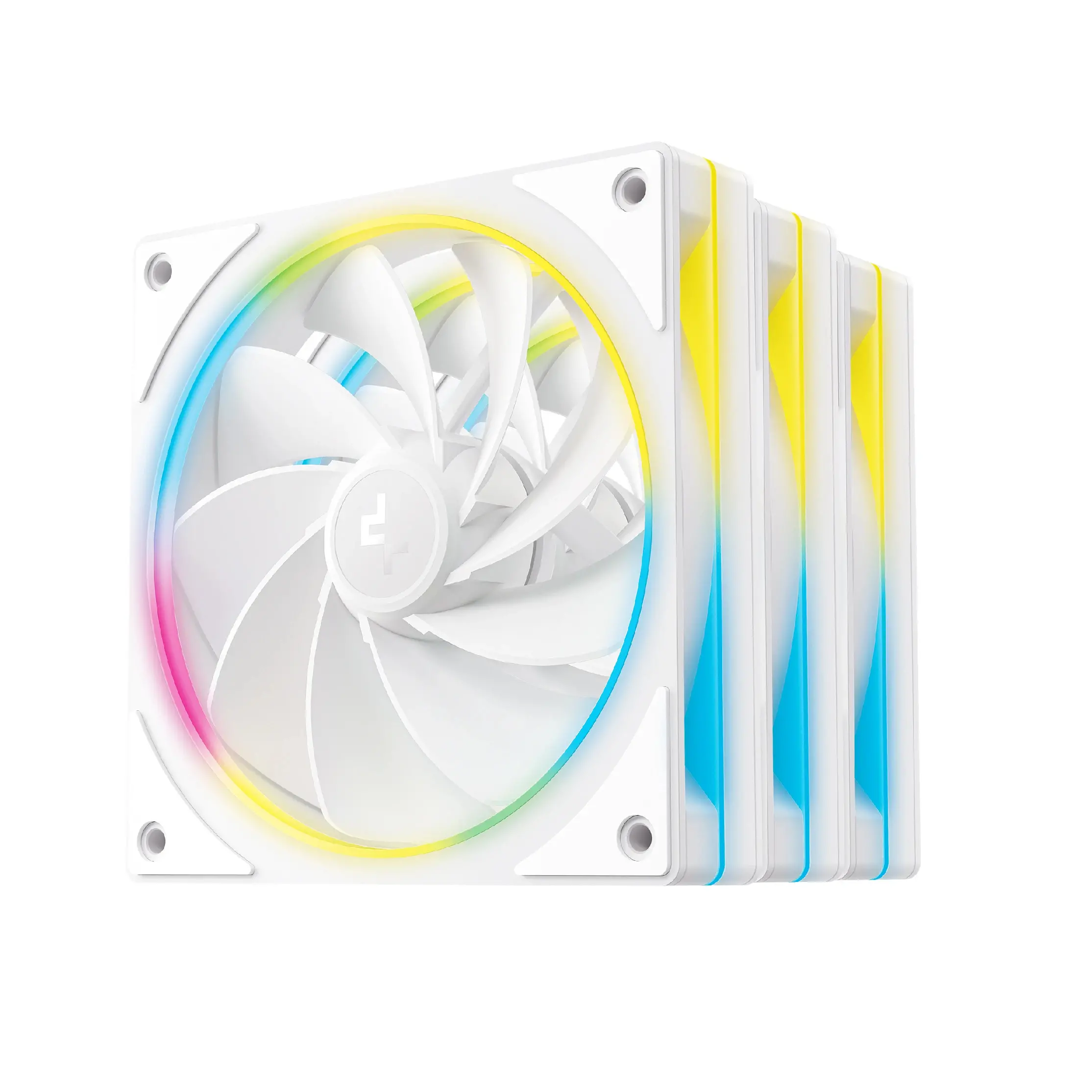 DeepCool Комплект вентилатори Fan Pack 3-in-1 3x120mm - FL12R SE (Second Edition) White, Reverse, Addressable RGB