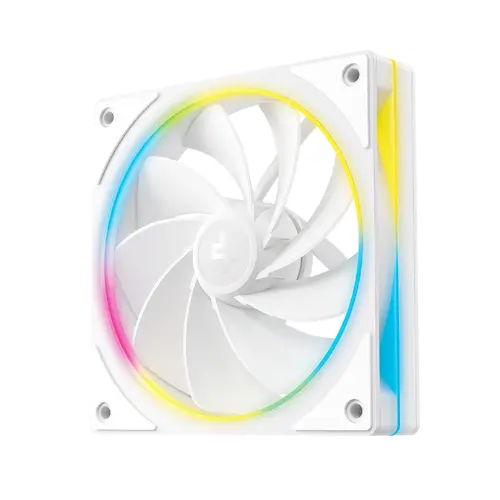 DeepCool Комплект вентилатори Fan Pack 3-in-1 3x120mm - FL12R SE White, Reverse, Addressable RGB - image 1