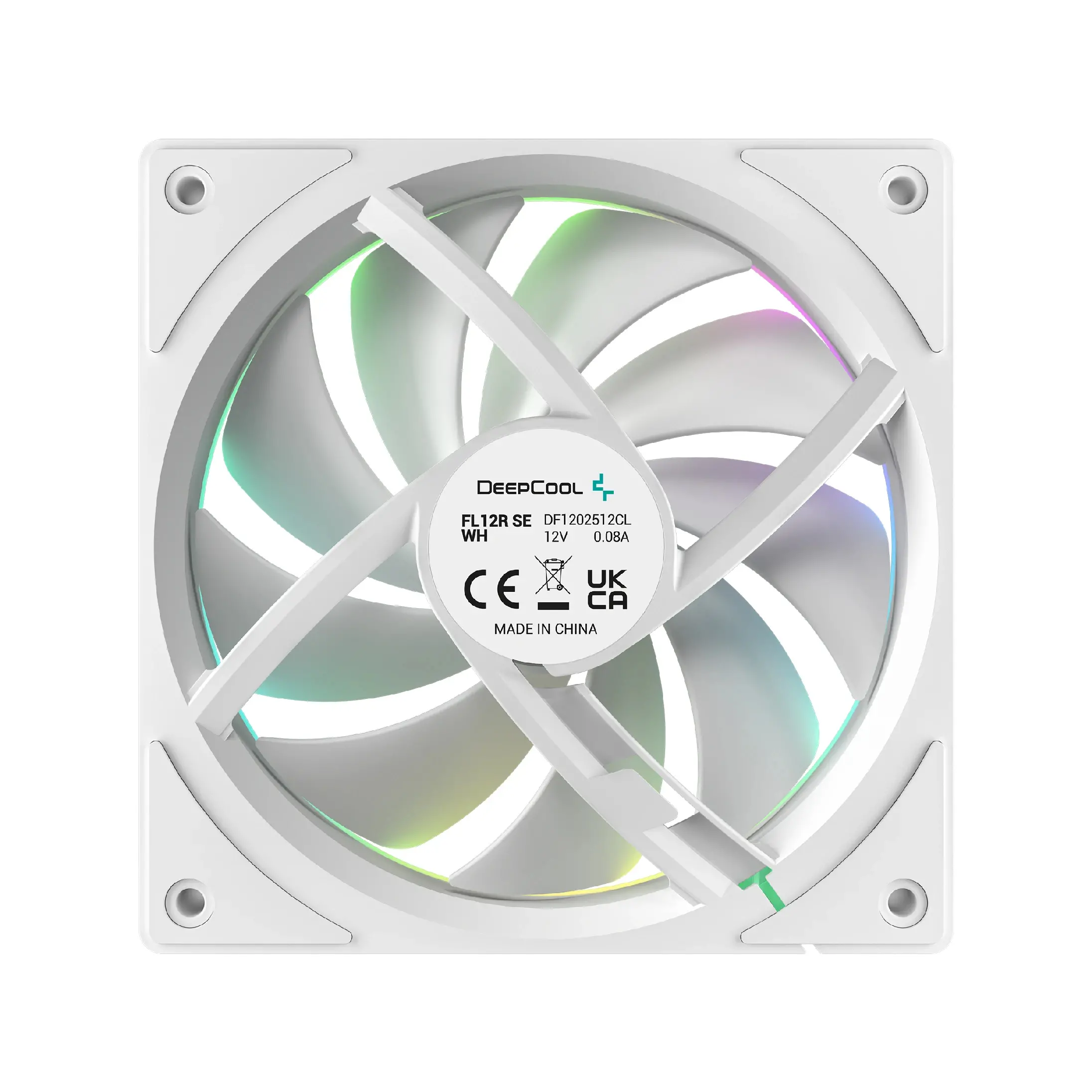 DeepCool Комплект вентилатори Fan Pack 3-in-1 3x120mm - FL12R SE (Second Edition) White, Reverse, Addressable RGB - image 3