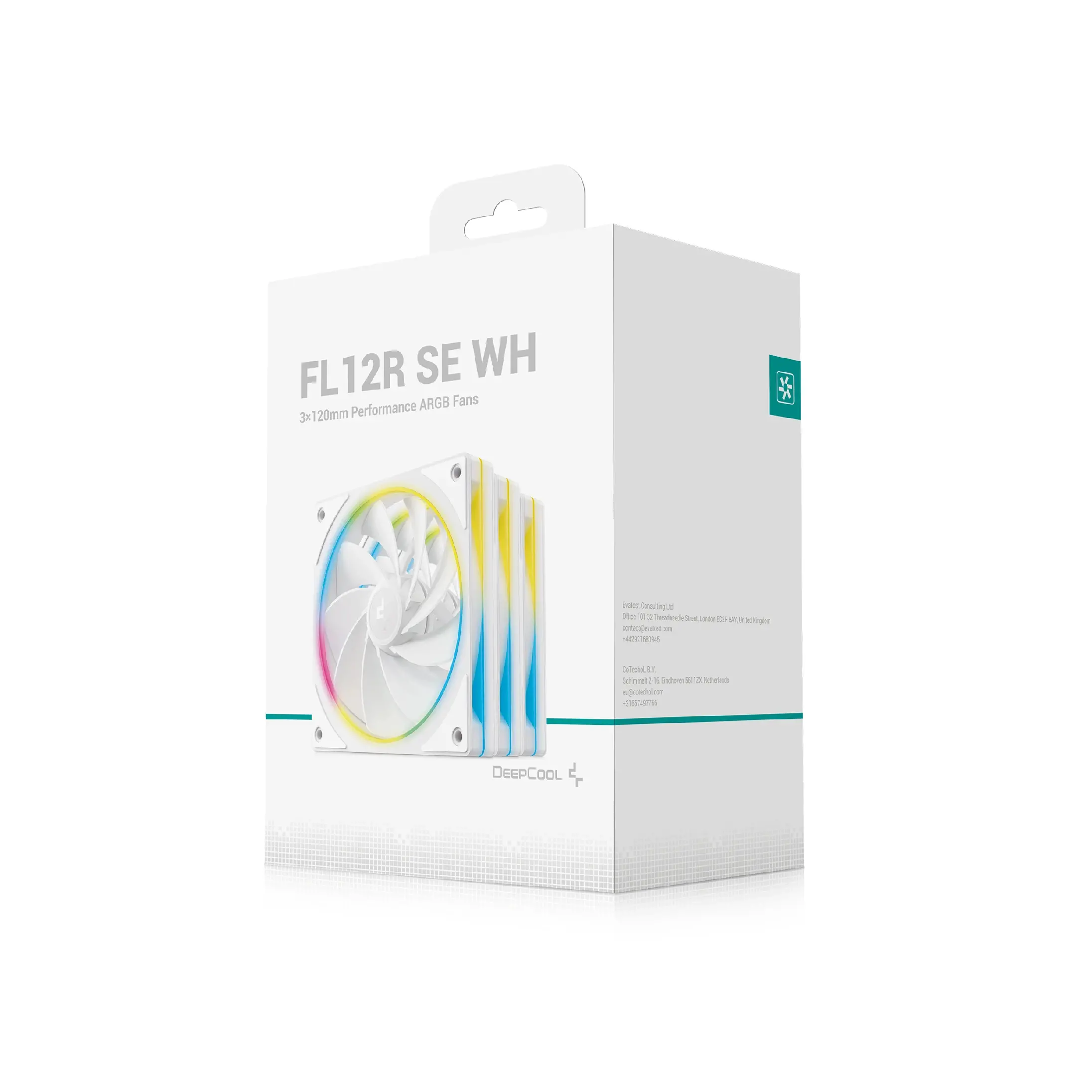 DeepCool Комплект вентилатори Fan Pack 3-in-1 3x120mm - FL12R SE (Second Edition) White, Reverse, Addressable RGB - image 6