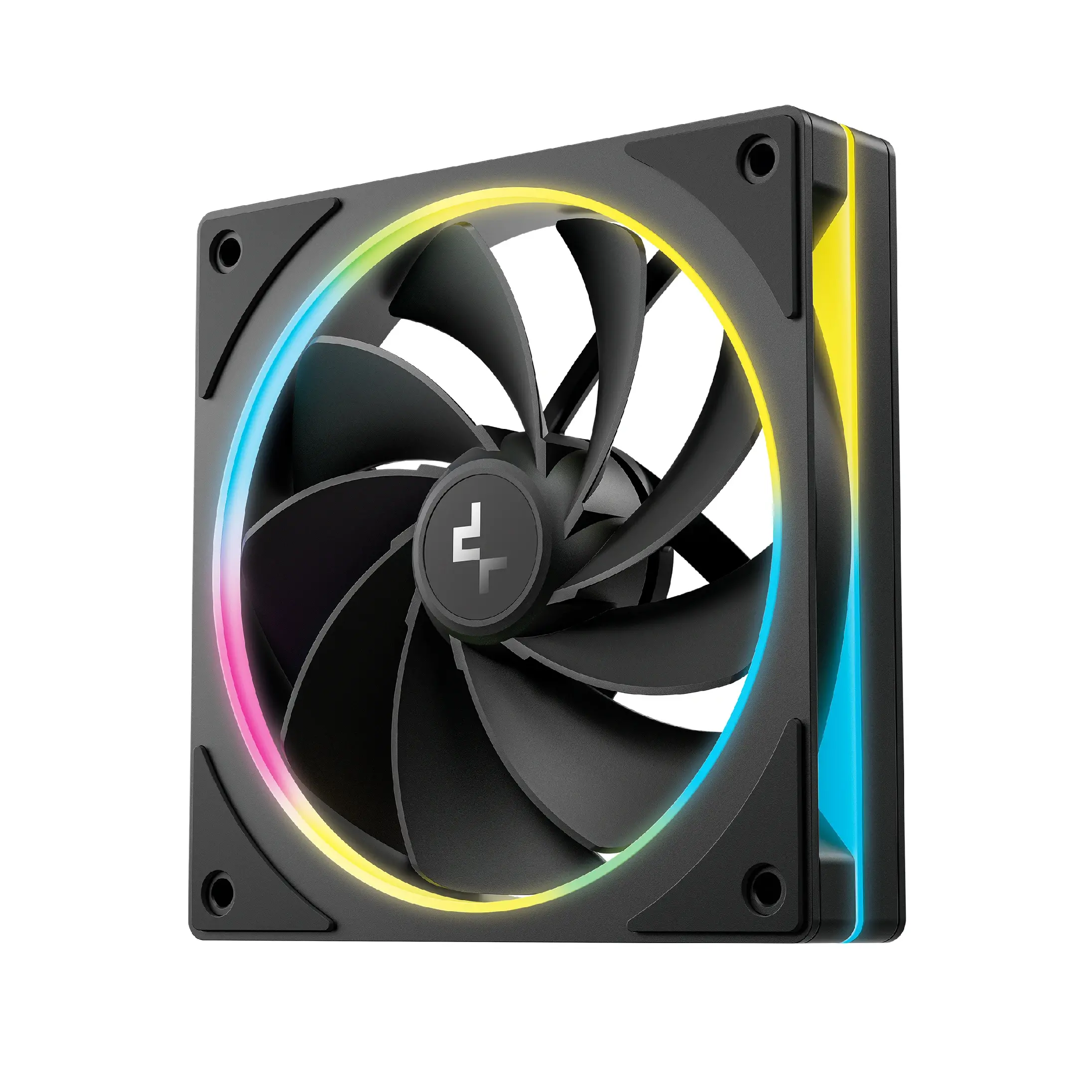 DeepCool Комплект вентилатори Fan Pack 3-in-1 3x120mm - FL12R SE Black, Reverse, Addressable RGB - image 1