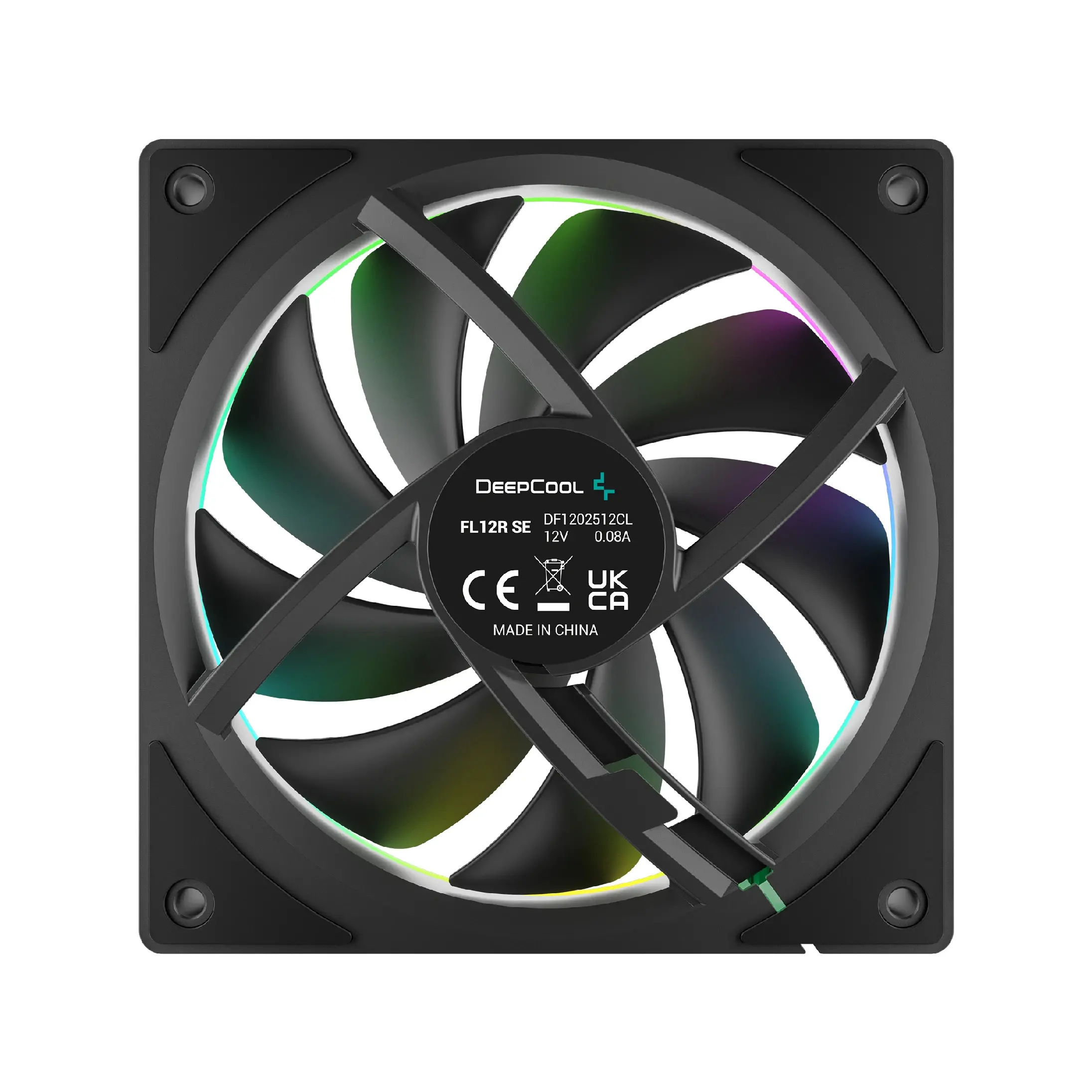 DeepCool Σετ ανεμιστήρων Fan Pack 3-in-1 3x120mm - FL12R SE Μαύρο, Reverse, Addressable RGB - image 3