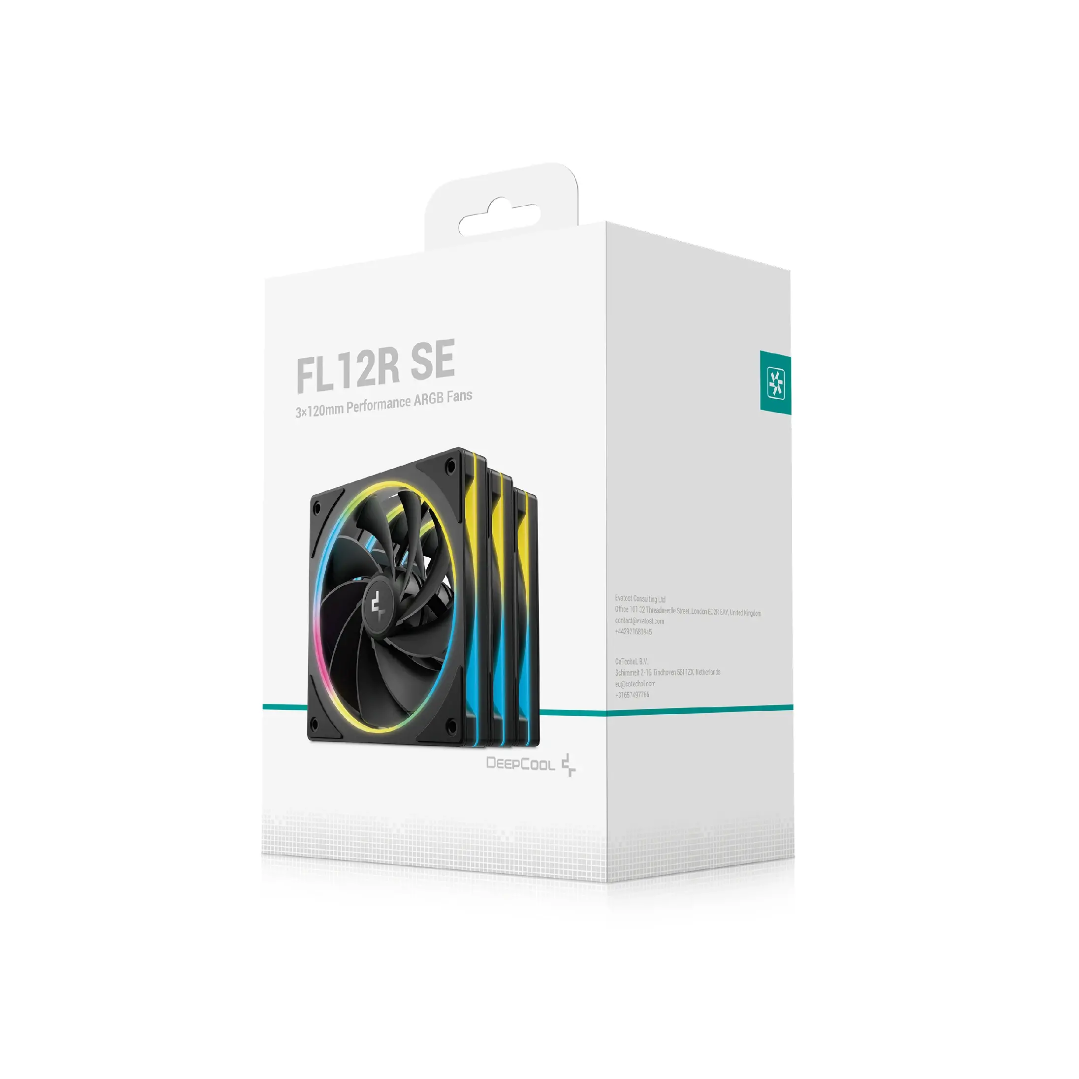 DeepCool Комплект вентилатори Fan Pack 3-in-1 3x120mm - FL12R SE Black, Reverse, Addressable RGB - image 6