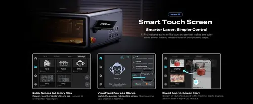 Машина за лазерно гравиране Creality Falcon A1 Pro 20W - image 2
