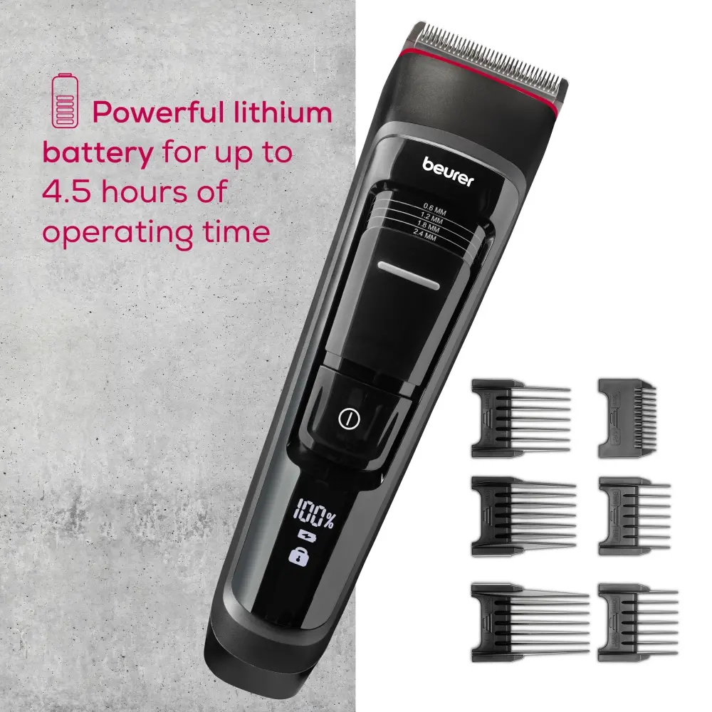 Машинка за подстригване, Beurer MN5X Hair clipper + Beurer MN3X mini trimer - image 4