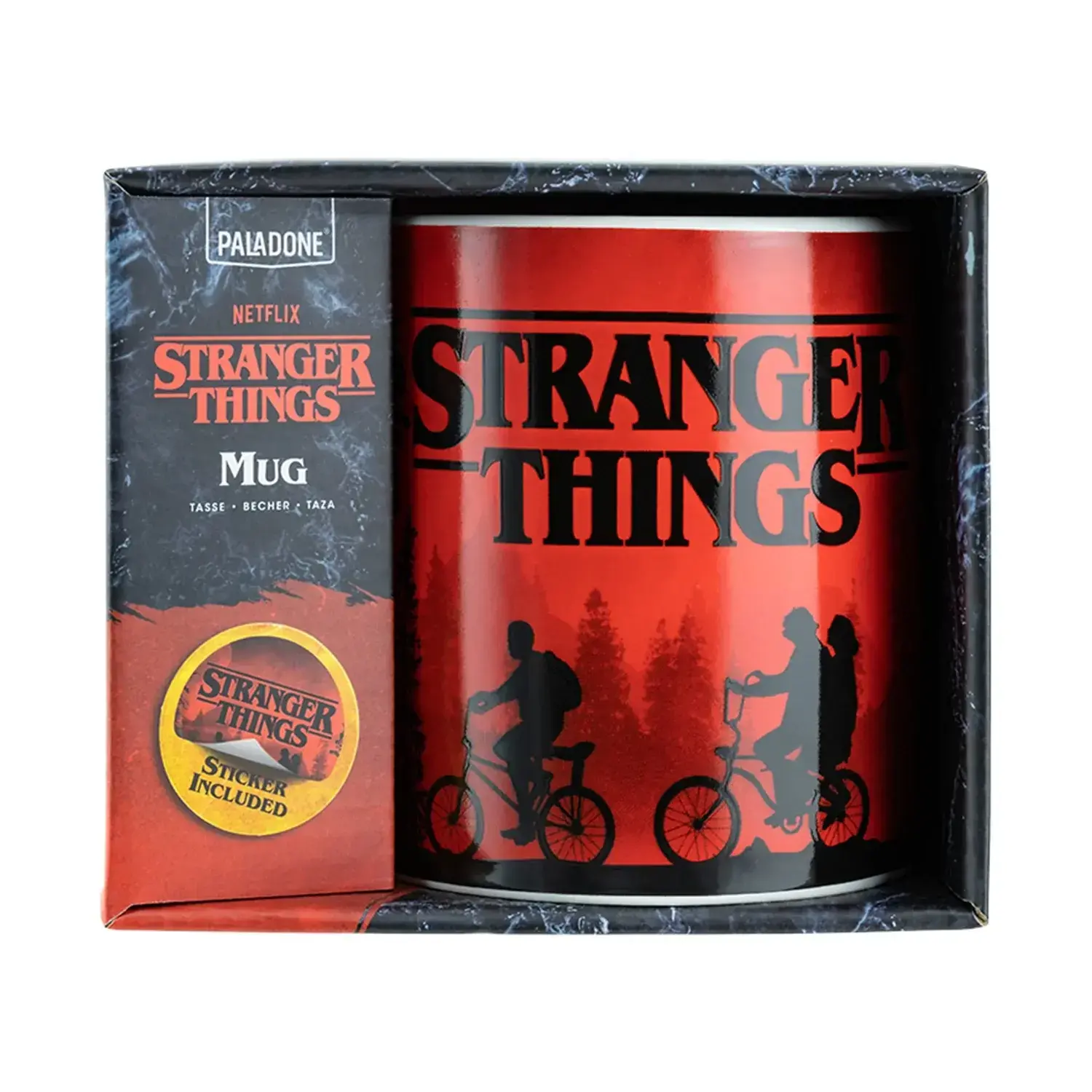 Чаша Paladone: Stranger Things - XL Mug 550ml + Sticker - image 1