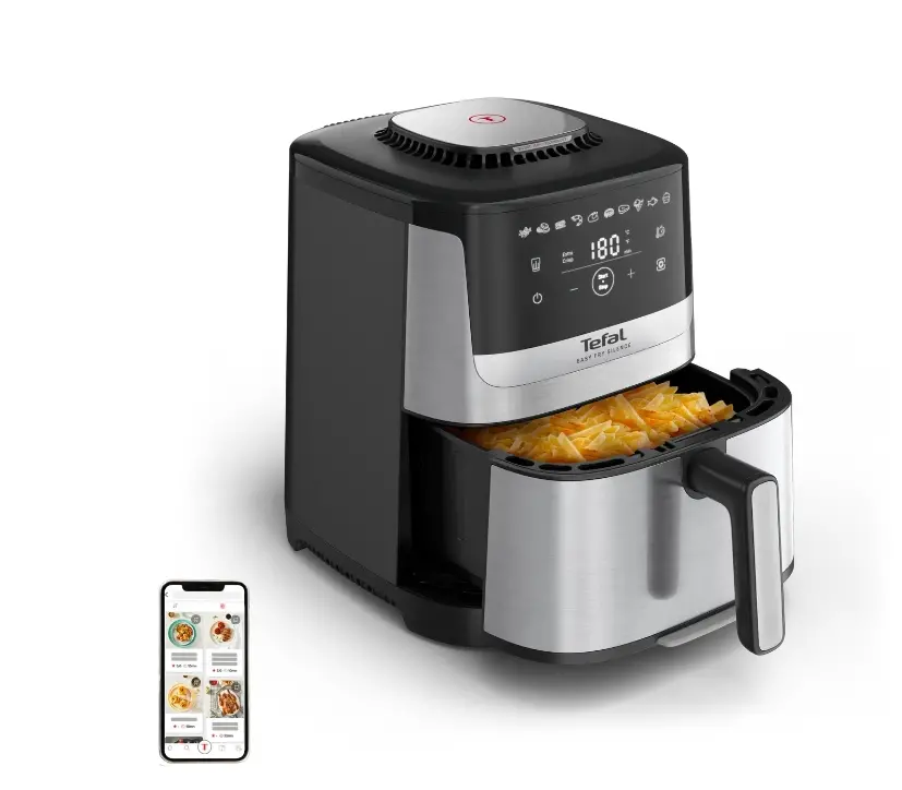 Уред за здравословно готвене, Tefal EY552DE0 Fry Easy Fry Silence Xl Ss Eu - image 1