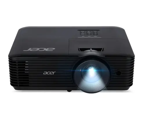 Мултимедиен проектор, Acer Projector X1228i, DLP, XGA (1024x768), 4800 ANSI Lumens, 20 000:1, 1.1x, 3D ready, WiFi, HDMI 1.4, VGA in,  DC Out (5V/1.5A, USB-A), USB (Type A), RCA, RS232, Audio in/out , Auto keystone, Speaker 3W, 2.7kg, 2Y, Black