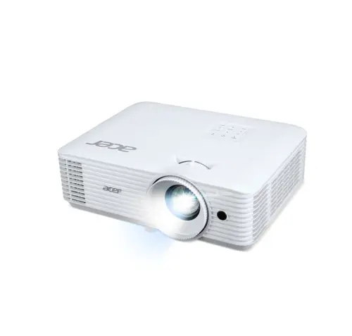 Мултимедиен проектор, Acer Projector P1358i, DLP, WXGA (1280x800), 5000 ANSI Lumens, 20,000:1, 1.3x, 2x HDMI (1.4a), VGA, RCA, Wireless dongle included, Audio in/out (3.5mm), VGA out, DC Out (5V/1A, USB-A), Speaker 10W, Bluelight Shield, 2.8kg, Bag, 3Y, White
