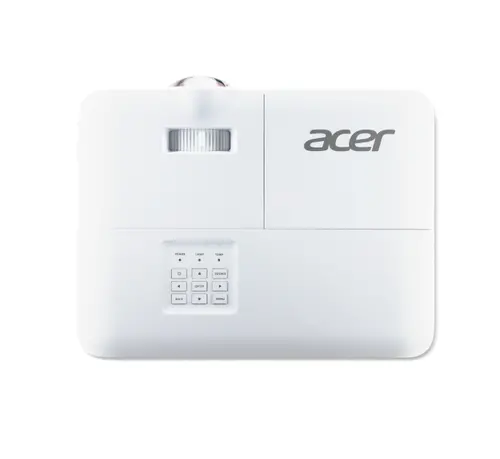 Мултимедиен проектор, Acer Projector S1387n, DLP, Short Throw 0.5, WXGA (1280x800), 4000 ANSI Lumens, 20 000:1, 1x, HDMI 1.4x2, DC Out (5V/1A, USB-A), Component Video (D-sub), RCA, RJ45, RS232, Audio in/out, Speaker 16W, 3.1 kg, 3Y, White - image 3