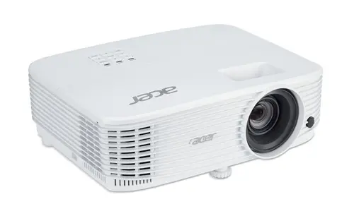 Мултимедиен проектор, Acer Projector P1557, DLP, Full HD (1920x1080), 4800 ANSI Lumens, 16,000:1, 2 HDMI (1.4a), Dynamic Black, 1.3X Zoom, PC Audio Out (3.5mm), DC Out (5V/1.5A, USB-A), RS232, Speaker 3W, Bluelight Shield, 2.4 kg, Bag, 3Y, White