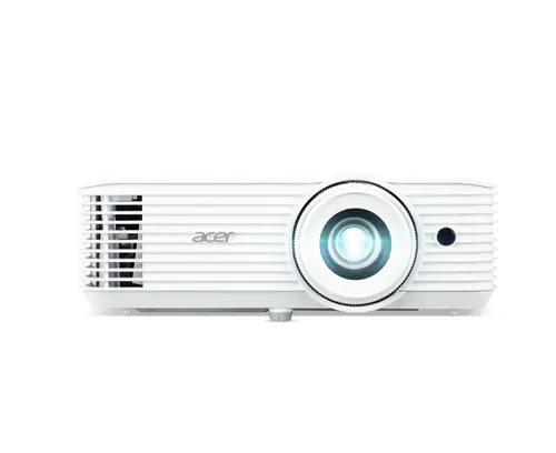 Мултимедиен проектор, Acer Projector P5550, DLP, Full HD (1920x1080), 5200 ANSI Lumens, 18,000:1 Dynamic Black, 1.3X Zoom, LAN RJ45, 2x HDMI (1.4b), DC Out (5V/1.5A, USB-A), RS232, Speaker 10W, Bluelight Shield, 2.75 kg, Bag, 3Y, White - image 1