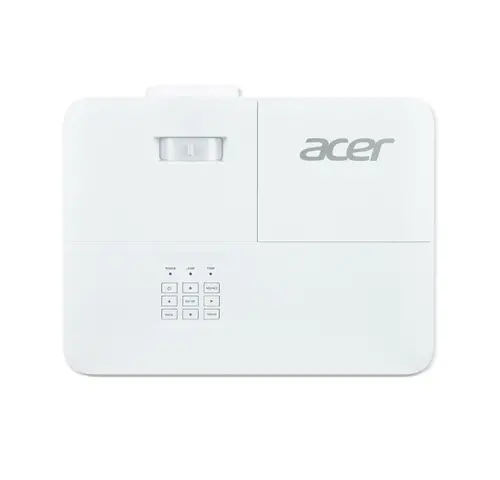 Мултимедиен проектор, Acer Projector P5550, DLP, Full HD (1920x1080), 5200 ANSI Lumens, 18,000:1 Dynamic Black, 1.3X Zoom, LAN RJ45, 2x HDMI (1.4b), DC Out (5V/1.5A, USB-A), RS232, Speaker 10W, Bluelight Shield, 2.75 kg, Bag, 3Y, White - image 2