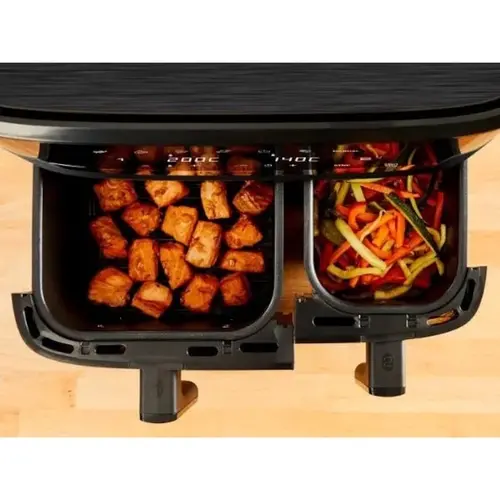 Уред за здравословно готвене, Tefal EY901N10 Dual Easy Fry Essential Blk - image 3