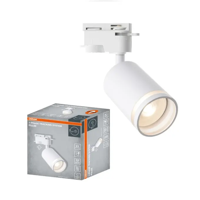 РЕЛСОВ LED СПОТ 1PHASE TRACKING SPOT PULSE GU10 WHITE LEDVANCE